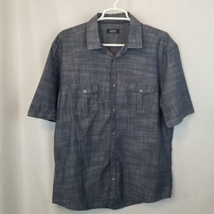 ♥️ 3/$25 Alfani Short Sleeve Dress Shirt